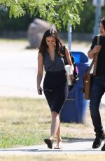 NINA DOBREV on the Set of 