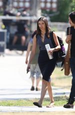 NINA DOBREV on the Set of 