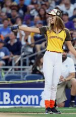 ninNINA AGDAL,at 2016 MLB All-star Legends and Celebrity Softball Game in San Diego 07/10/2016