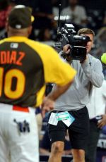 ninNINA AGDAL,at 2016 MLB All-star Legends and Celebrity Softball Game in San Diego 07/10/2016