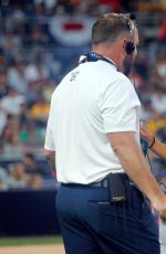 ninNINA AGDAL,at 2016 MLB All-star Legends and Celebrity Softball Game in San Diego 07/10/2016