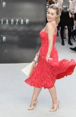 OLA JORDAN at ‘The Legend of Tarzan’ Premiere in London 07/05/2016