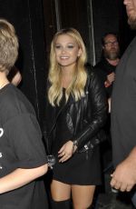 OLIVIA HOLT at Her Concert After Party at Roxy Theatre 07/20/2016
