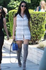 OLIVIA MUNN Out and About in Beverly Hills 07/20/2016