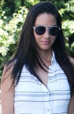 OLIVIA MUNN Out and About in Beverly Hills 07/20/2016