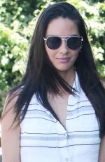 OLIVIA MUNN Out and About in Beverly Hills 07/20/2016