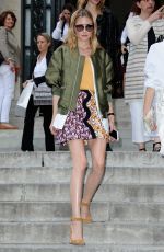 OLIVIA PALERMO at Giambattista Valli Haute Couture Show in Paris 07/04/2016