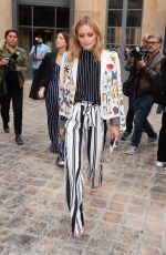 OLIVIA PALERMO at Schiaparelli Haute Couture Fall/Winter 2016/2017 Fashion Show in Paris 07/04/2016