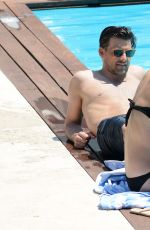 OLIVIA PALERMO in Bikini at a Pool in Capri 07/08/2016