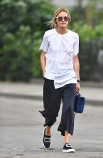 OLIVIA PALERMO Out and About in New York 07/30/2016