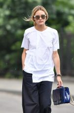 OLIVIA PALERMO Out and About in New York 07/30/2016