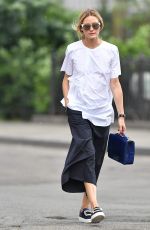 OLIVIA PALERMO Out and About in New York 07/30/2016