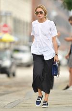 OLIVIA PALERMO Out and About in New York 07/30/2016