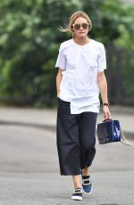 OLIVIA PALERMO Out and About in New York 07/30/2016