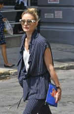 OLIVIA PALERMO Out in Brooklyn 07/29/2016