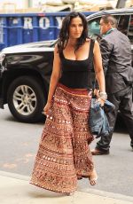 PADMA LAKSHMI Out and About in New York 07/07/2016