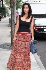 PADMA LAKSHMI Out and About in New York 07/07/2016