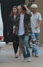PAMELA ANDERSON at Nobu in Malibu 07/01/2016
