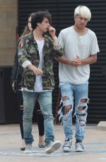 PAMELA ANDERSON Leaves Nobu in Malibu 07/17/2016