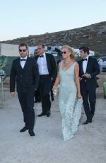 PARIS HILTON Arrives at Ana Beatriz Barros