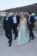 PARIS HILTON Arrives at Ana Beatriz Barros
