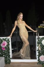 PARIS HILTON at Foam & Diamond Opening PArty in Ibiza 07/02/2016