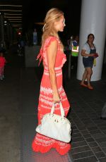 PARIS HILTON at LAX Airport in Los Angeles 06/30/2016