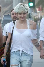 PARIS JACKSON at a 4th of July Party at Nobu in Malibu 07/04/2016