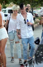PARIS JACKSON at a 4th of July Party at Nobu in Malibu 07/04/2016