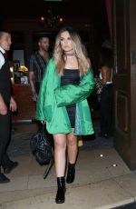 PERRIE EDWARDS and JADE THIRLWALL Leaves Steam and Rye in London 07/23/2016