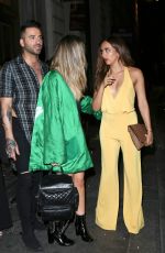 PERRIE EDWARDS and JADE THIRLWALL Leaves Steam and Rye in London 07/23/2016