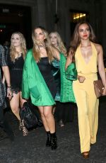 PERRIE EDWARDS and JADE THIRLWALL Leaves Steam and Rye in London 07/23/2016