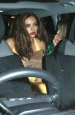 PERRIE EDWARDS and JADE THIRLWALL Leaves Steam and Rye in London 07/23/2016