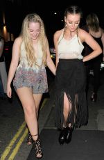 PERRIE EDWARDS at Mahiki Club in London 07/20/2016