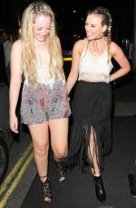 PERRIE EDWARDS at Mahiki Club in London 07/20/2016