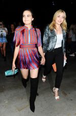 PEYTON LIST and BAILEE MADISON at Selena Gomez Concert in Los Angeles 07/08/2016