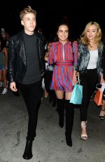 PEYTON LIST and BAILEE MADISON at Selena Gomez Concert in Los Angeles 07/08/2016