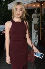 PEYTON LIST at Elizabeth and James Store Opening Party in Los Angeles 07/26/2016