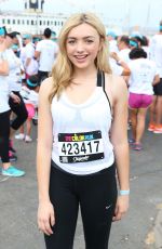 PEYTON LIST at The Color Run at Waterfront Park in San Diego 07/10/2016