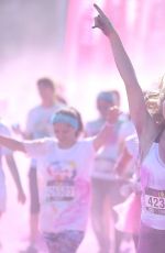 PEYTON LIST at The Color Run at Waterfront Park in San Diego 07/10/2016