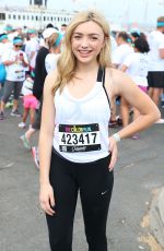PEYTON LIST at The Color Run at Waterfront Park in San Diego 07/10/2016
