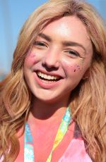PEYTON LIST at The Color Run at Waterfront Park in San Diego 07/10/2016