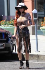 PHOEBE PRICE Out in Beverly Hills 06/28/2016