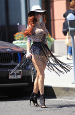 PHOEBE PRICE Out in Beverly Hills 06/28/2016
