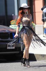 PHOEBE PRICE Out in Beverly Hills 06/28/2016