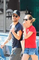 PHOEBE TONKIN and Paul Wesley Out and About in New York 07/07/2016