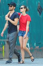 PHOEBE TONKIN and Paul Wesley Out and About in New York 07/07/2016