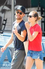 PHOEBE TONKIN and Paul Wesley Out and About in New York 07/07/2016