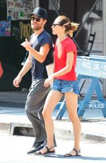 PHOEBE TONKIN and Paul Wesley Out and About in New York 07/07/2016