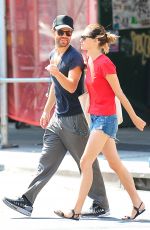 PHOEBE TONKIN and Paul Wesley Out and About in New York 07/07/2016